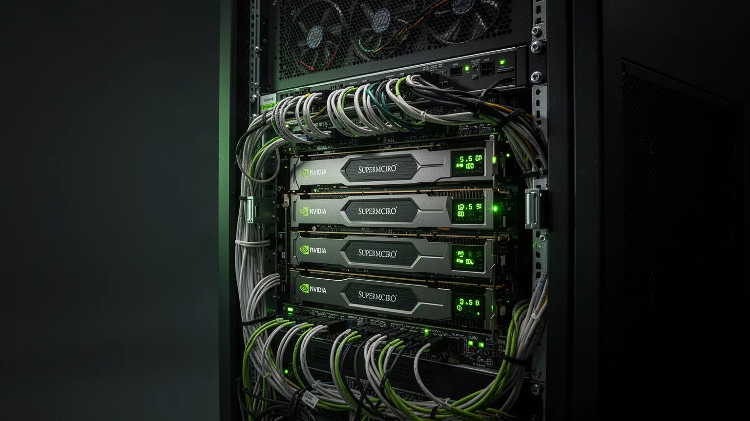 GPU-сервер Supermicro с ускорителями NVIDIA