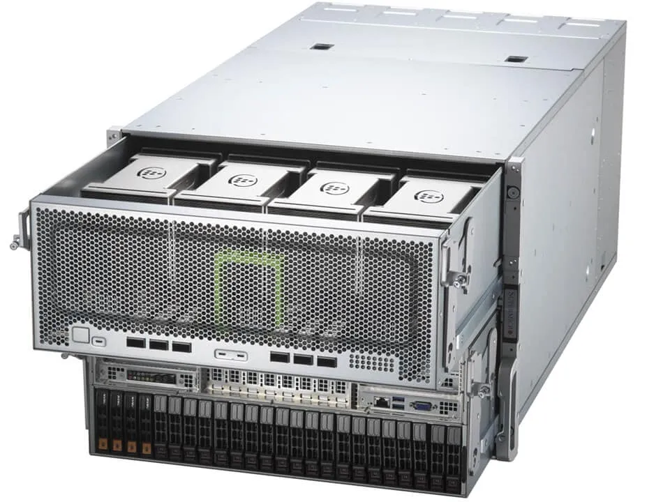 Supermicro SYS-820GH-TNR2 | 8U AI Training Server