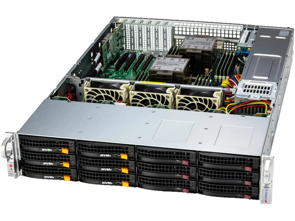 Supermicro SSG-621E-ACR12L | 2U Storage Server