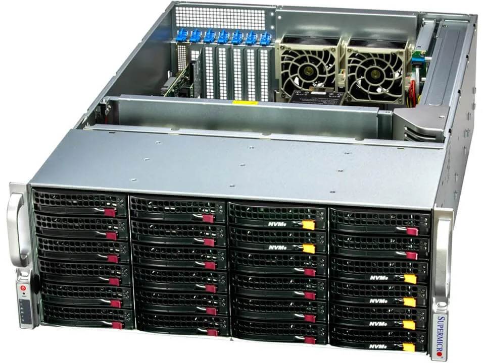 Supermicro SSG-641E-E1CR24L | 4U Storage Server