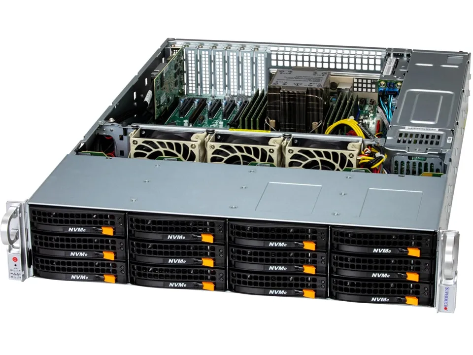 Supermicro SSG-522B-ACR12H | 2U UP Storage Server
