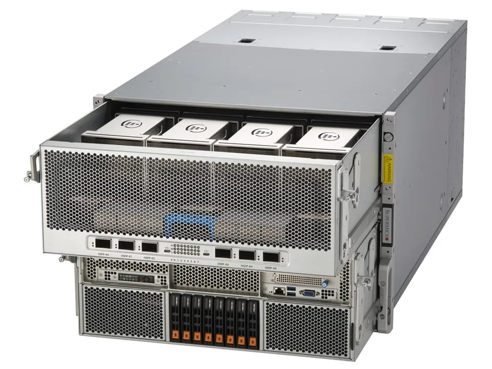 Supermicro SYS-822GA-NGR3 | 8U AI Training Server