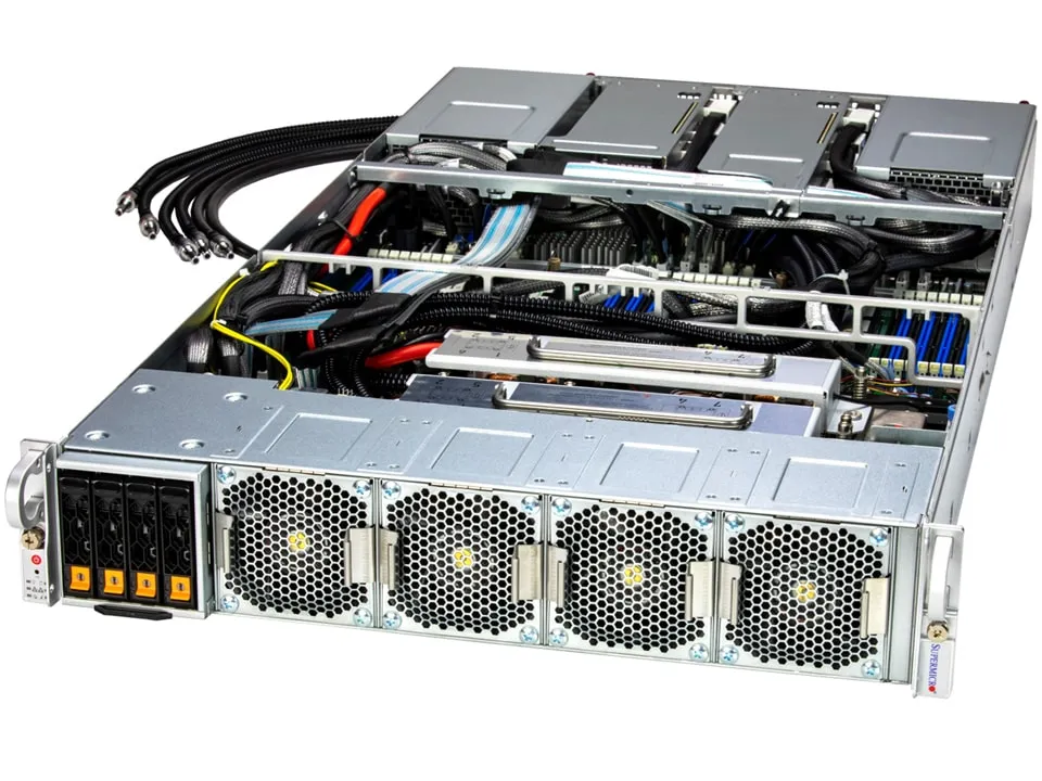 Supermicro SYS-221GE-TNHT-LCC | 2U GPU Server
