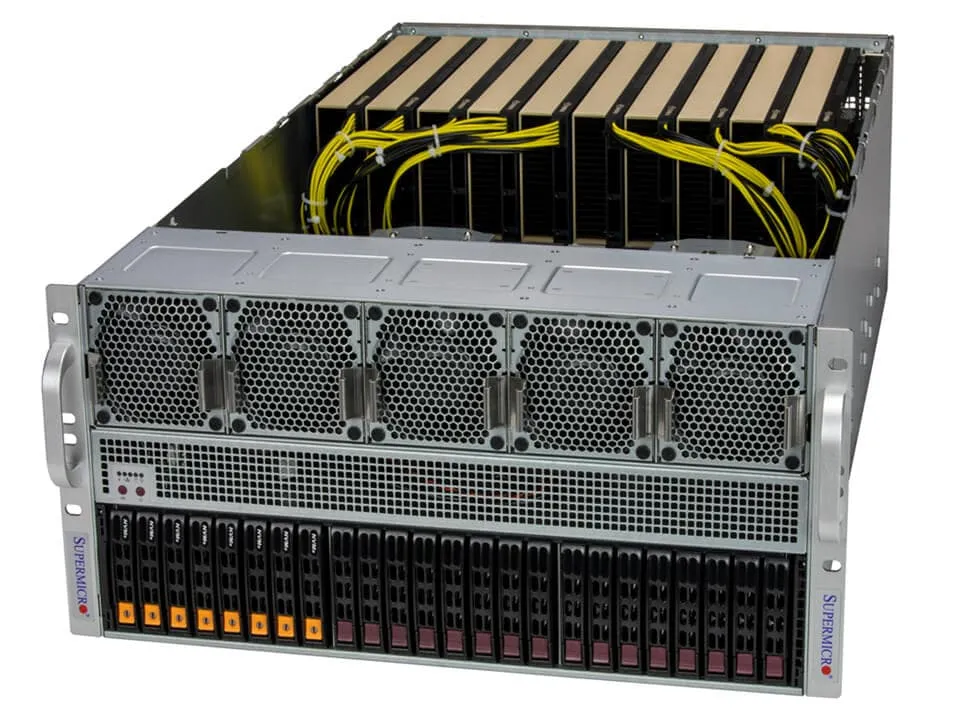 Supermicro SYS-521GE-TNRT | 5U GPU Server